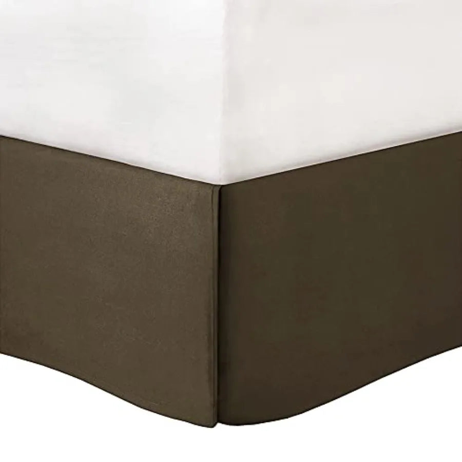 King Size All Season Down Alternative Bedding Set with Faux Suede Striped Accent Natural 7 Piece Includes Matching Shams Decora