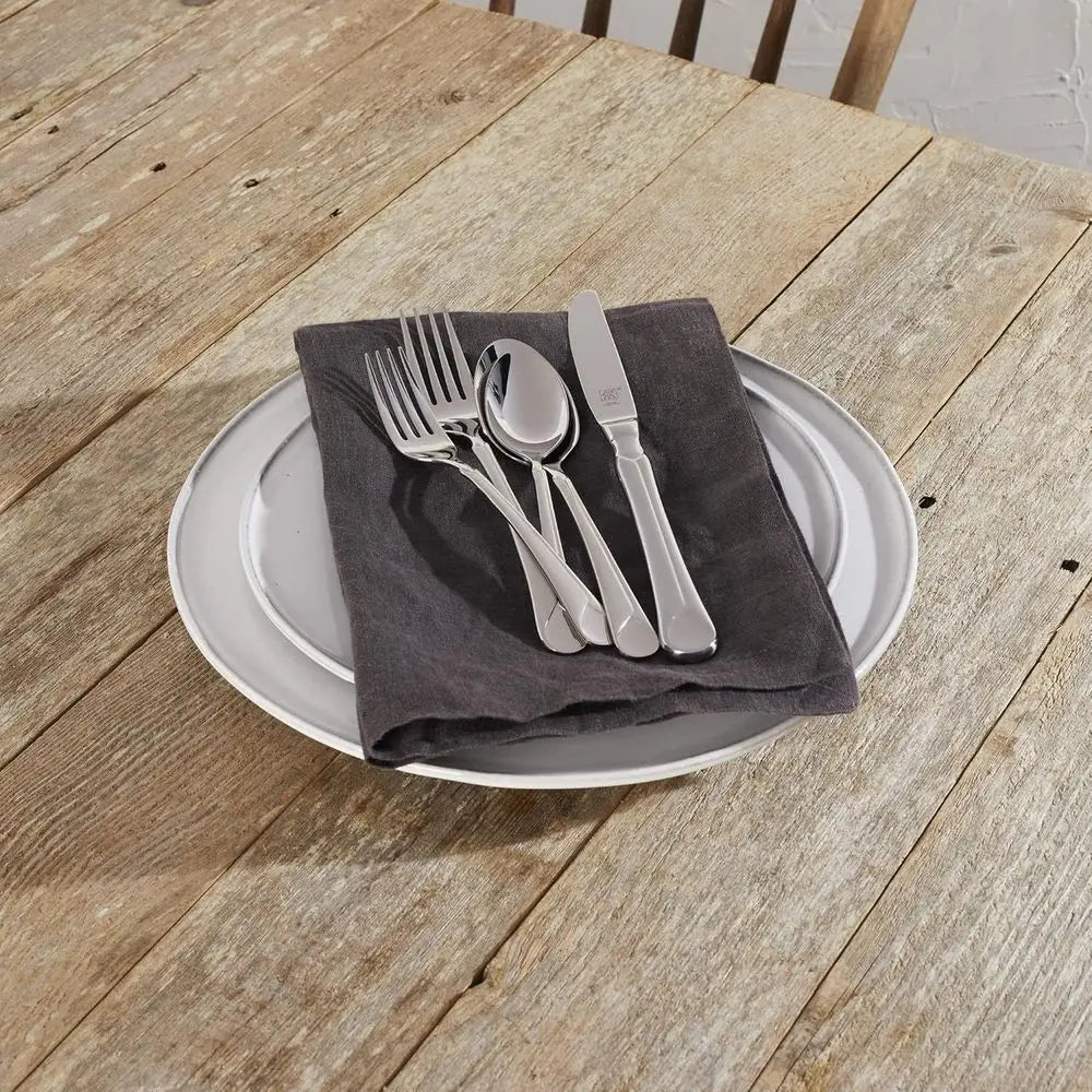 45-Piece 18/10 Stainless Steel Flatware Set, Dual Finish, Service for 8 with Serving Utensils