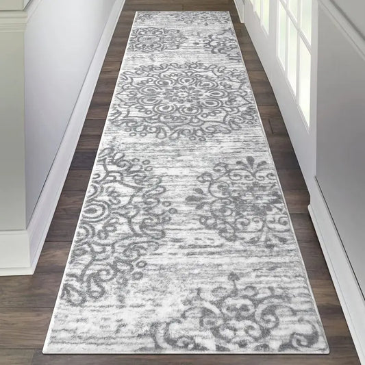 Hallway Runner Rug 2x8 Washable Vintage Distressed Area Rugs Non Slip Laundry Rug Runner Boho Floor Carpet Runners for Hallways