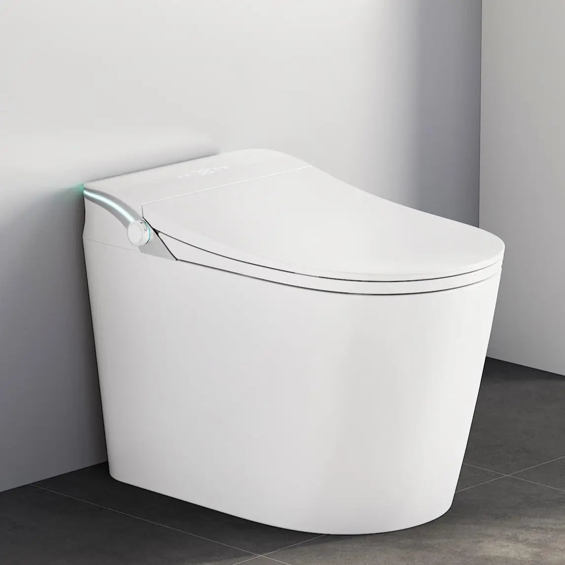 Smart Toilet,Tankless Toilets Dynamic Clean with Dryer, ADA Comfort Height One Piece Toilet with Warm Water, Customized