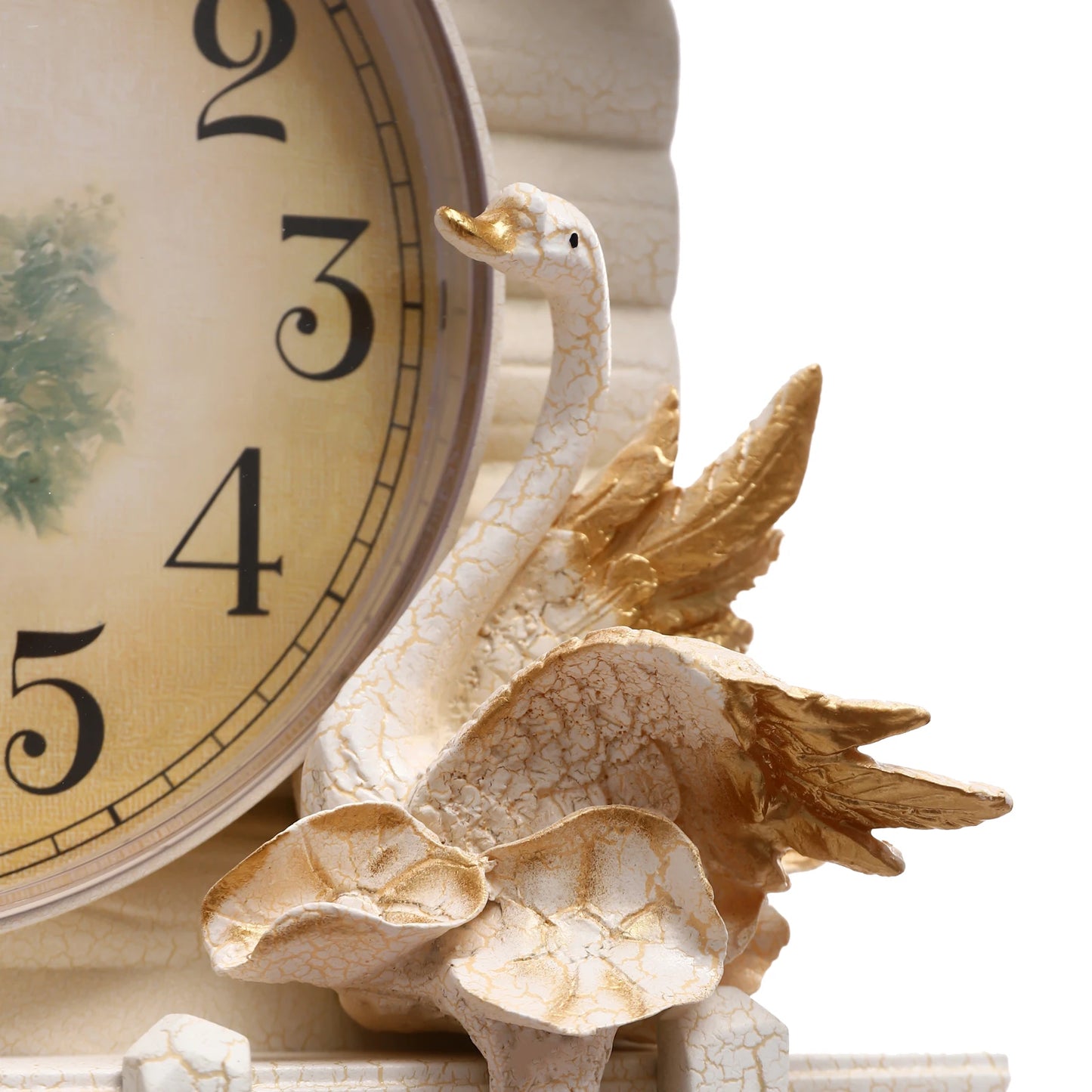 Modern Silent Cuckoo Wall Clock Battery Powered Adjustable Volume House-Shaped Decor 12.8*4.33*27.2in for Living Room Bedroom